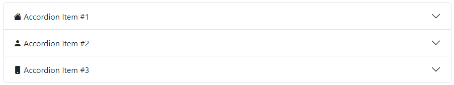 Blazor Accordion Component