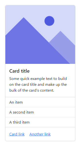 Blazor Card Component