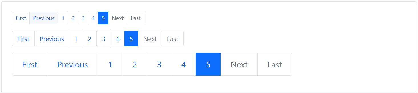Blazor Pagination Component
